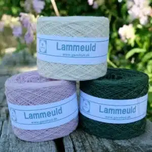 100 % Merino Lammuld fra Knoll Yarns i Yorkshire i England