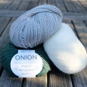 Onion Alpaca + Merino Wool + Nettles