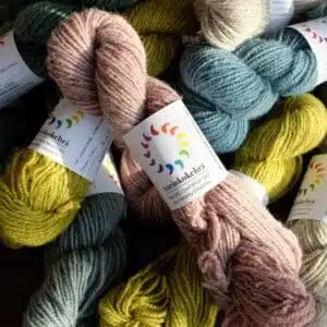 Sock yarn/sokkegarn i 100% uld fra finske Aurinkokehrä