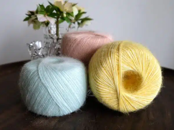 Candy Cotton fra Casasol. En unik blanding af 75% GOTS bomuld og 25% Kidmohair
