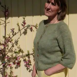 Den eksklusive Garnfryds Basic Cardigan med Mohair