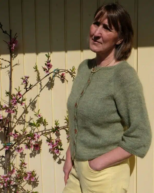 Den eksklusive Garnfryds Basic Cardigan med Mohair