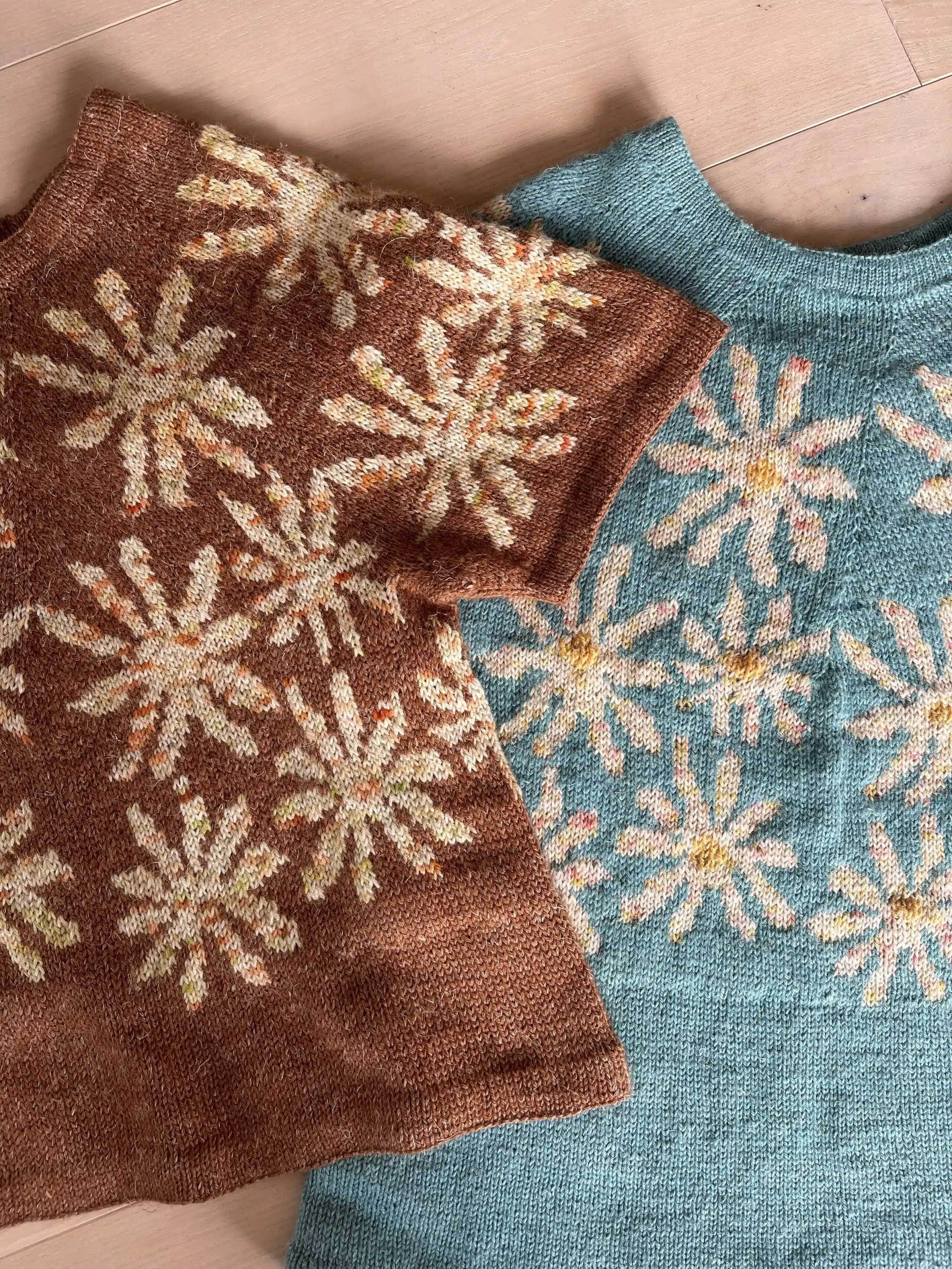 Daisy Star - strikkekit med garn - Billede 5