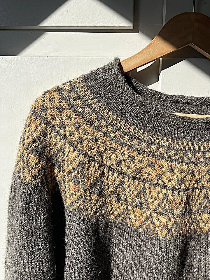 Opskrifter fra Garnfryd. Furulund Sweater.