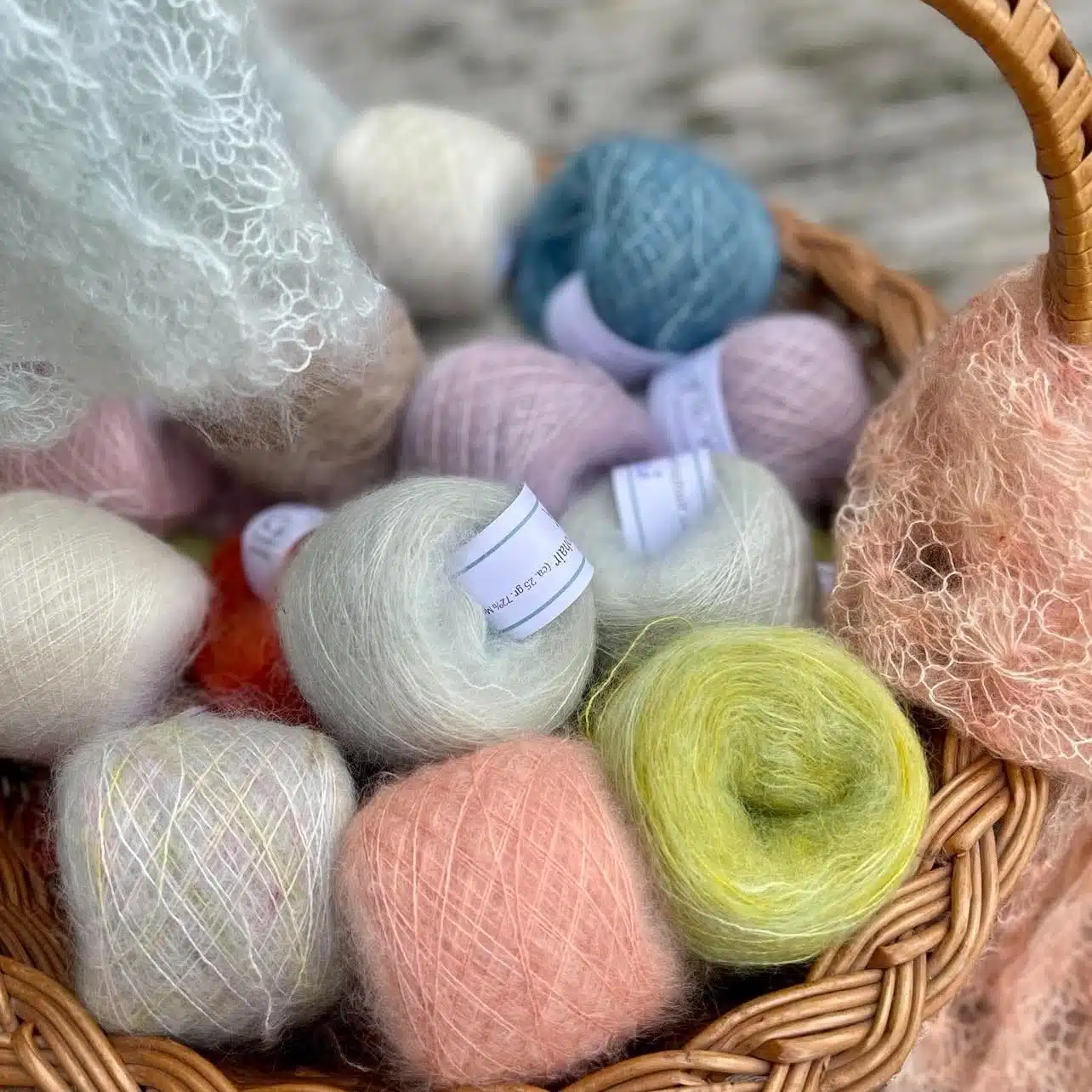 Garnfryds Silkemohair - 25 gr. - Billede 2